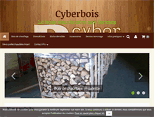 Tablet Screenshot of cyberbois.fr